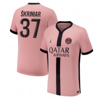 Maglia Calcio Paris Saint-Germain Milan Skriniar #37 Terza Divisa 2024-25 Manica Corta